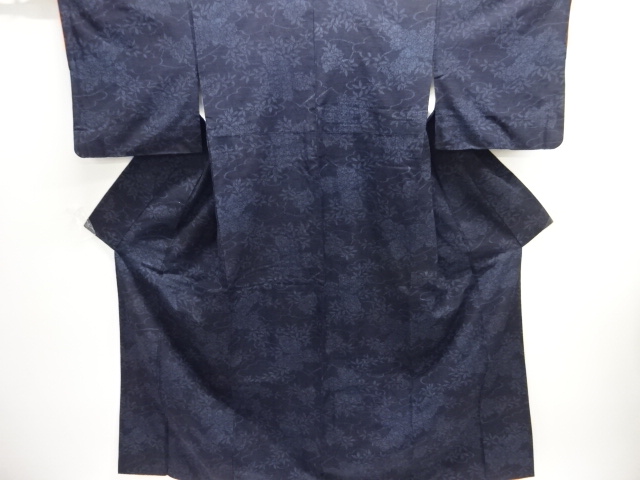 Japanese Kimono / Tsumugi Omeshi Silk